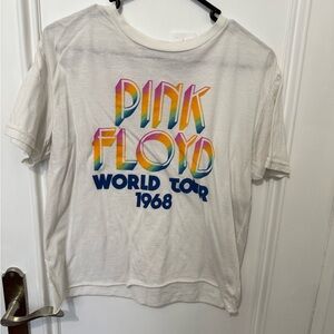 Pink Floyd Women's Short Sleeve Tee - White
